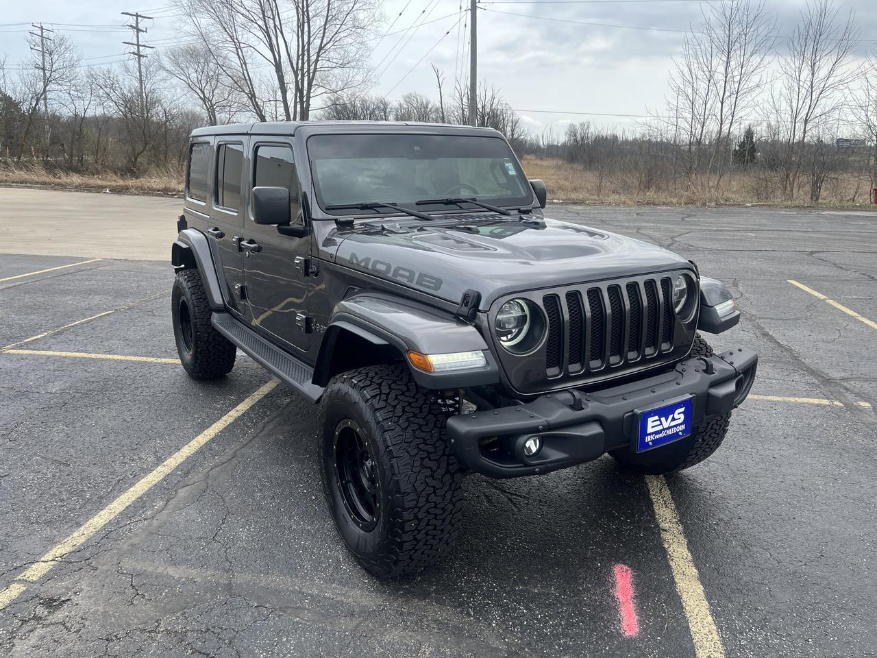 2019 Jeep Wrangler Unlimited Unlimited Moab 4WD ColdWx TrailerTow DualTopGroups w/Nav AdptvCrz HtdLthr HtdStrngWhl RemoteStart Saukville WI