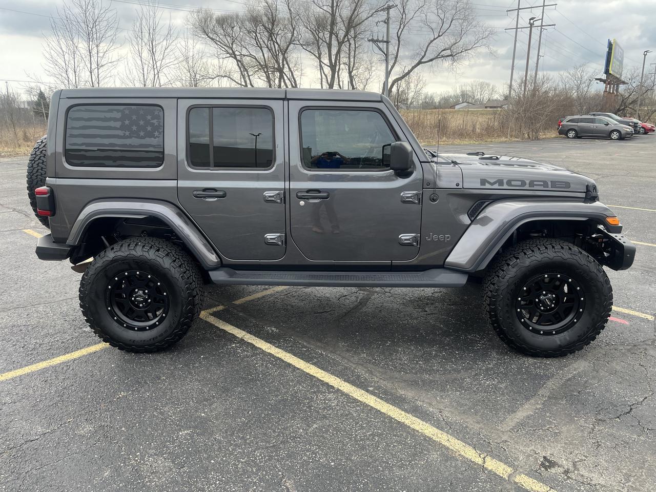 2019 Jeep Wrangler Unlimited Unlimited Moab 4WD ColdWx TrailerTow DualTopGroups w/Nav AdptvCrz HtdLthr HtdStrngWhl RemoteStart Saukville WI