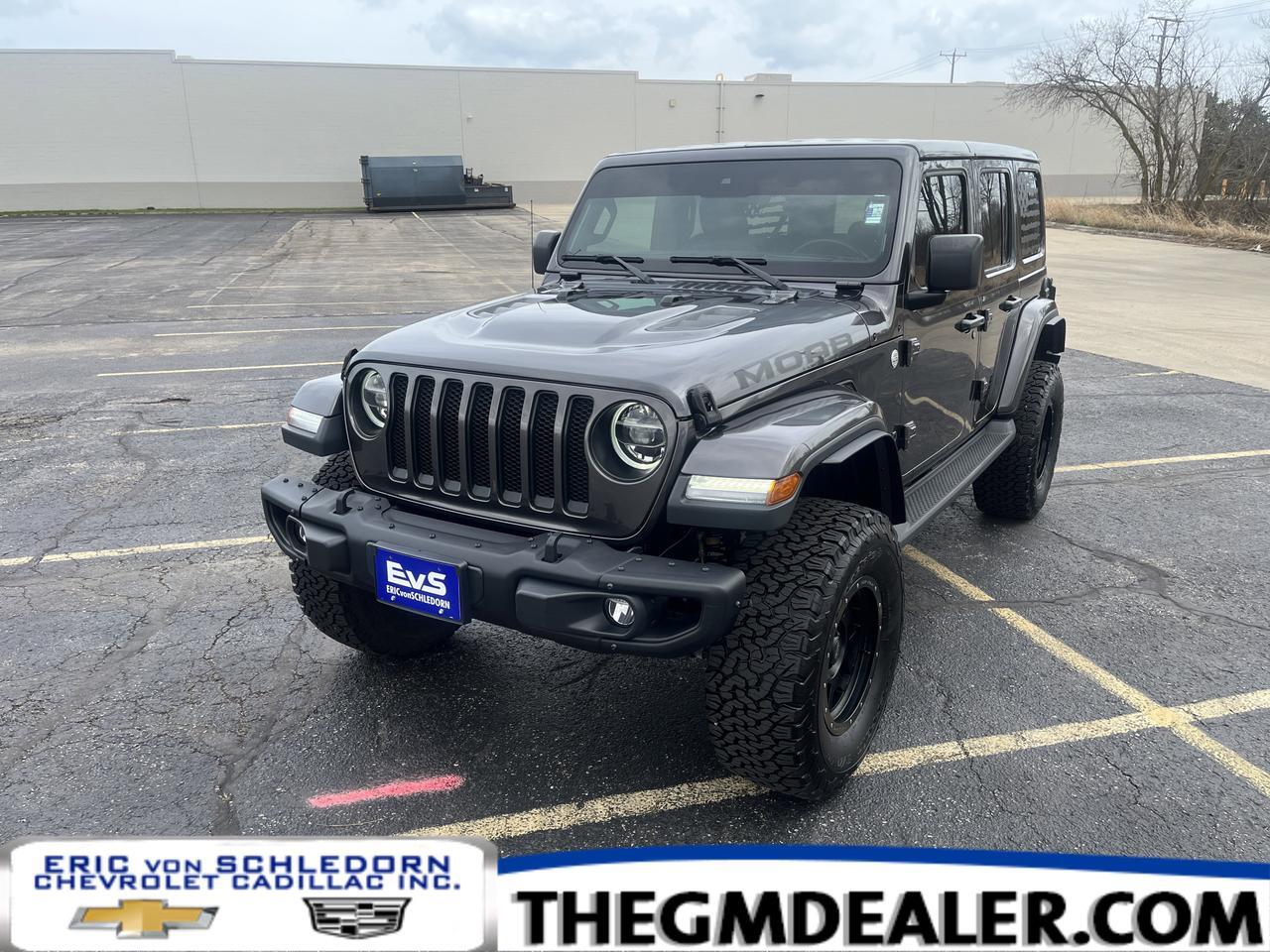 2019 Jeep Wrangler Unlimited Unlimited Moab 4WD ColdWx TrailerTow DualTopGroups w/Nav AdptvCrz HtdLthr HtdStrngWhl RemoteStart