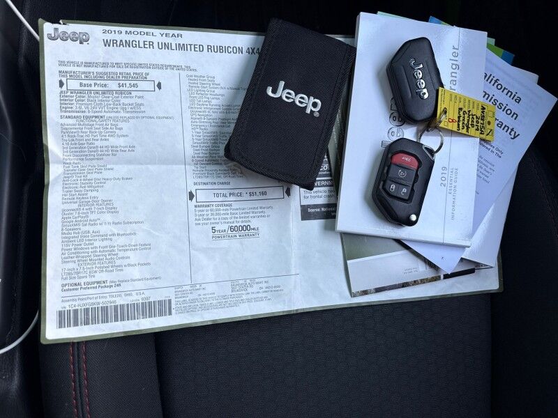 2019 Jeep Wrangler Unlimited Unlimited Rubicon 4WD Arlington VA