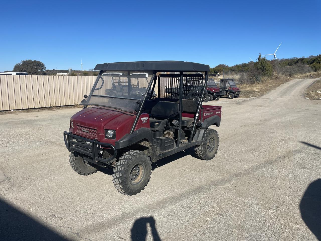 2019 KAWASAKI MULE 4010 TRANS 4X4 Goldthwaite TX