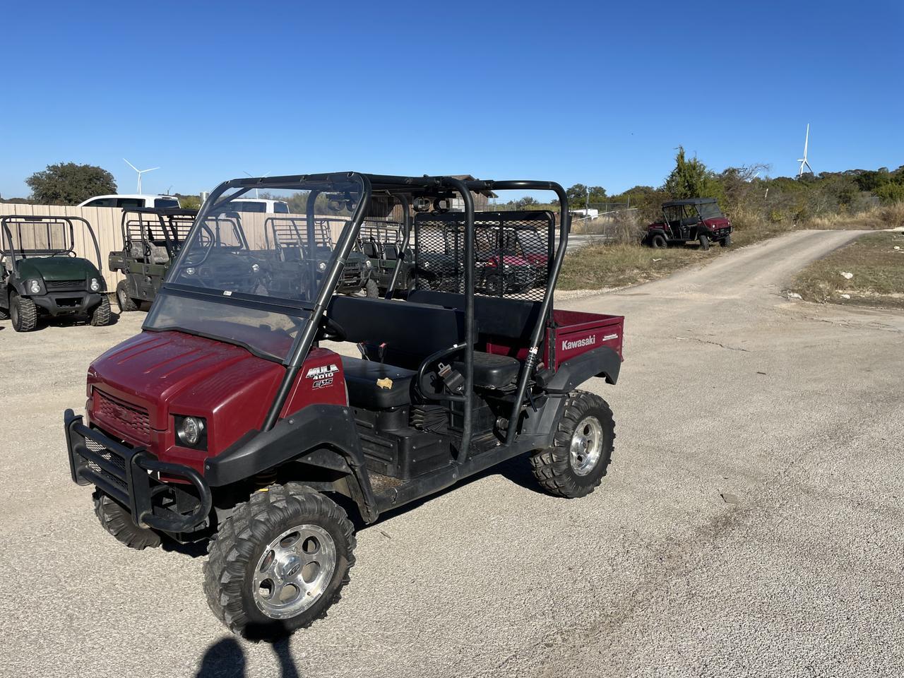 2019 KAWASAKI MULE 4010 TRANS 4X4 Goldthwaite TX