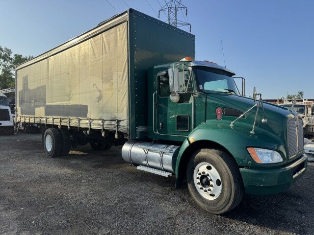 2019 Kenworth T270 28' Box Truck w Liftgate & Softside Henrico VA