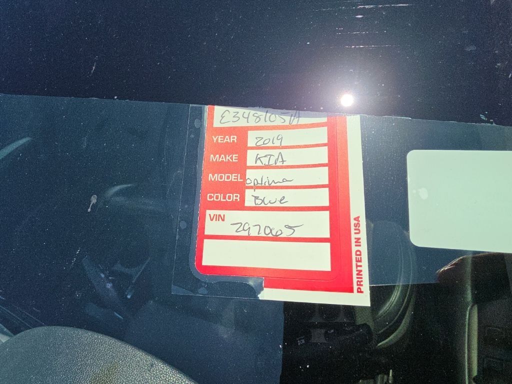 2019 Kia Optima S San Clemente CA