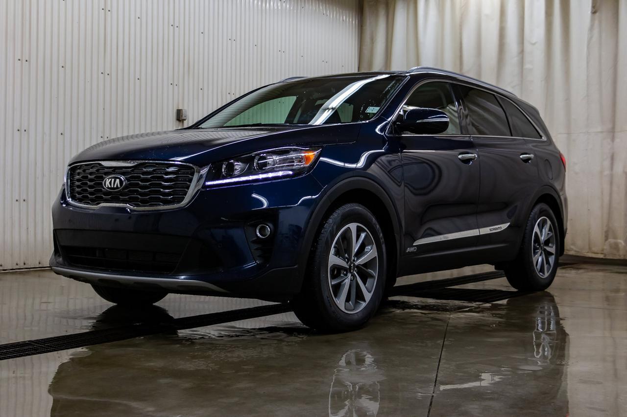 2019 Kia Sorento AWD EX 3rd Row Leather Roof BCam Red Deer AB