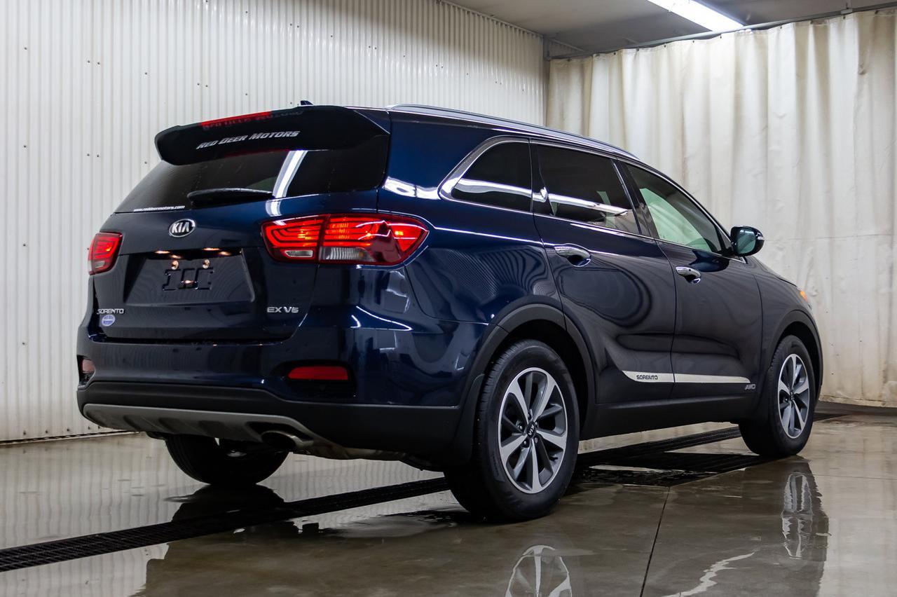 2019 Kia Sorento AWD EX 3rd Row Leather Roof BCam Red Deer AB