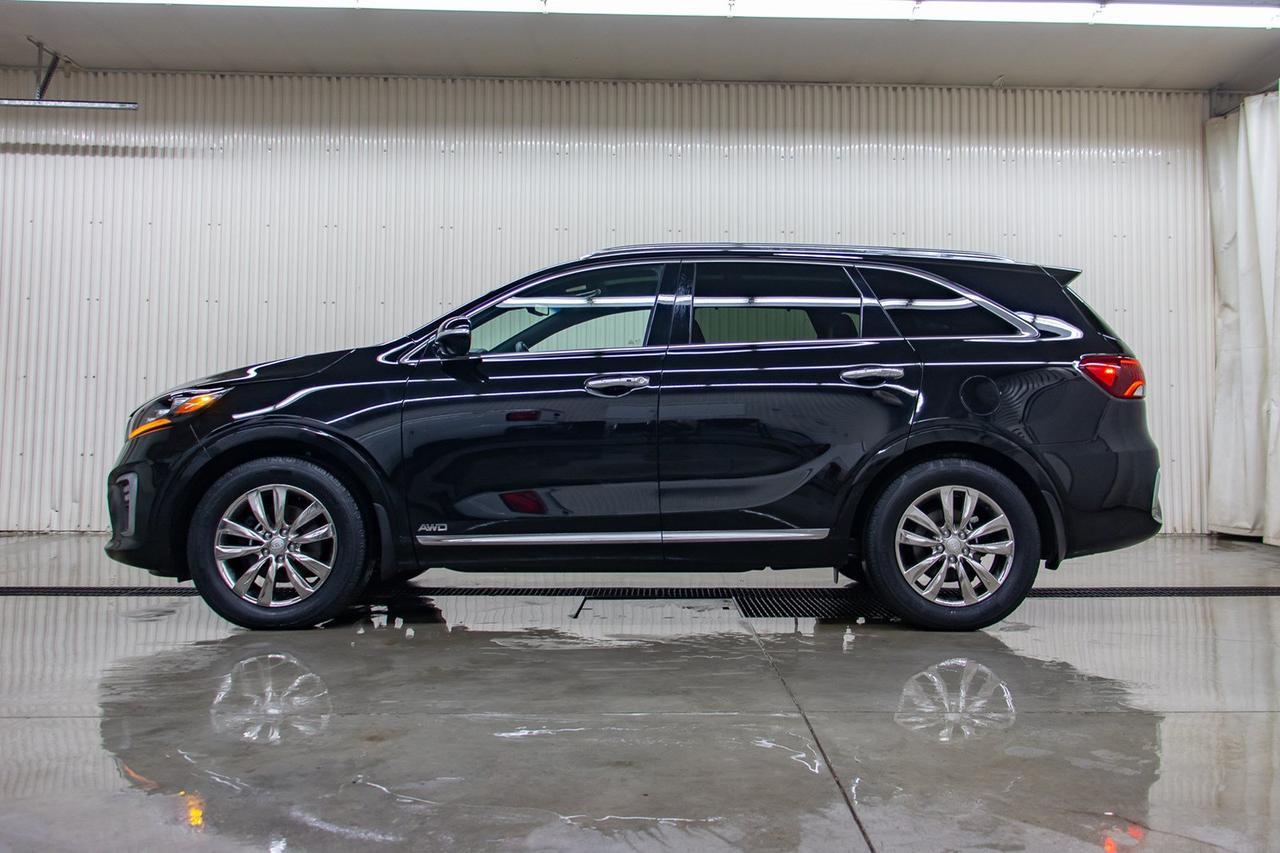2019 Kia Sorento AWD SXL Limited Leather Roof 3rd Row Seating Red Deer AB