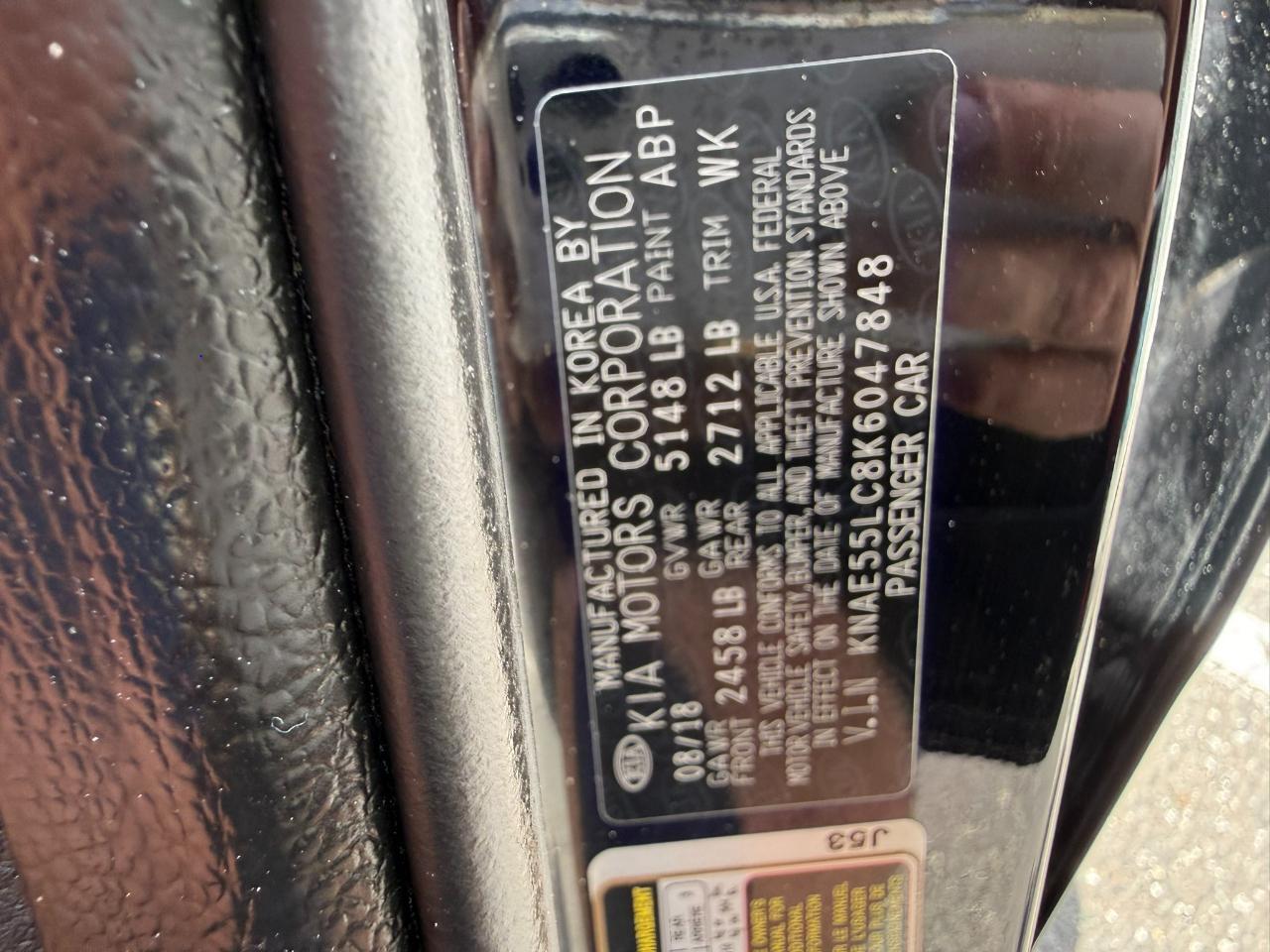 2019 Kia Stinger GT2 AWD Jacksonville FL