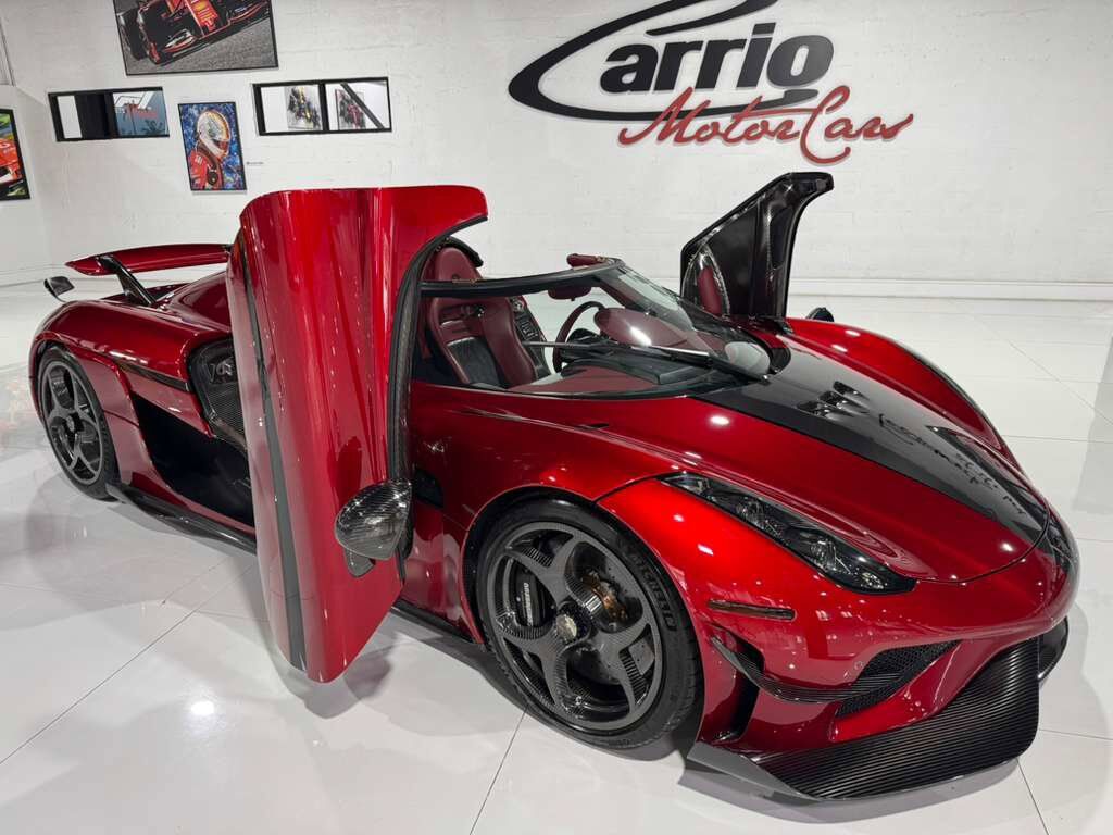 2019 Koenigsegg Regera $3,241,175 STICKER!!! Ghost Package, one-off paint, carbon wheels, power upgrade AND MUCH MORE!!! Fort Lauderdale FL