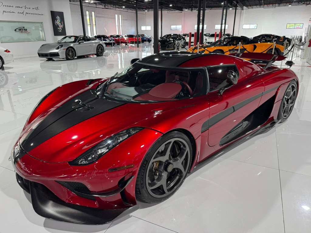 2019 Koenigsegg Regera $3,241,175 STICKER!!! Ghost Package, one-off paint, carbon wheels, power upgrade AND MUCH MORE!!! Fort Lauderdale FL