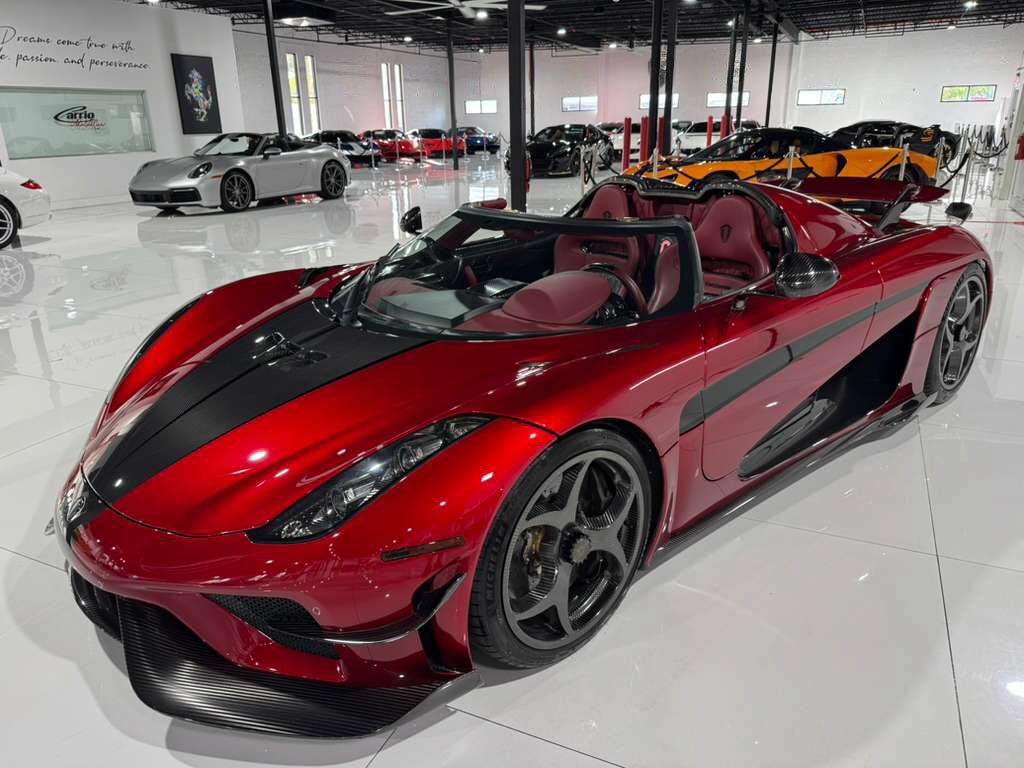 2019 Koenigsegg Regera $3,241,175 STICKER!!! Ghost Package, one-off paint, carbon wheels, power upgrade AND MUCH MORE!!! Fort Lauderdale FL