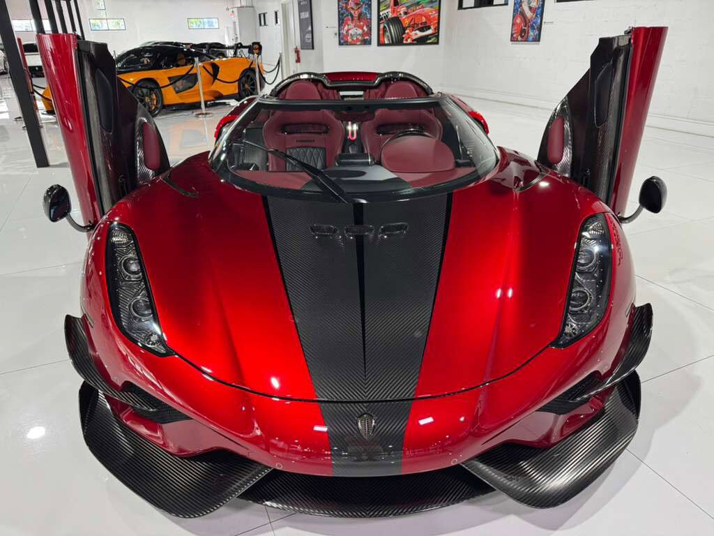 2019 Koenigsegg Regera $3,241,175 STICKER!!! Ghost Package, one-off paint, carbon wheels, power upgrade AND MUCH MORE!!! Fort Lauderdale FL