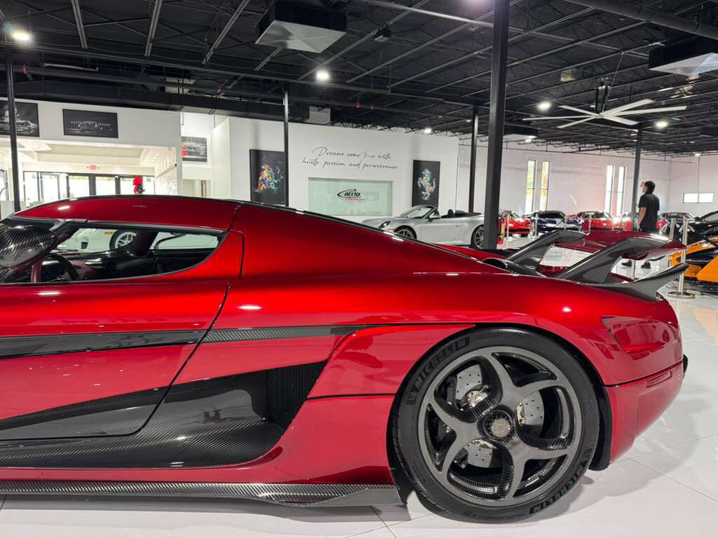 2019 Koenigsegg Regera $3,241,175 STICKER!!! Ghost Package, one-off paint, carbon wheels, power upgrade AND MUCH MORE!!! Fort Lauderdale FL