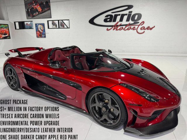 2019 Koenigsegg Regera $3,241,175 STICKER!!! Ghost Package, one-off paint, carbon wheels, power upgrade AND MUCH MORE!!! Fort Lauderdale FL
