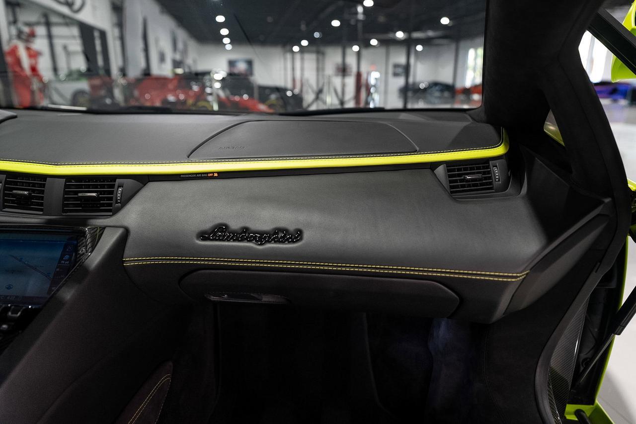 2019 Lamborghini Aventador S Roadster Verde Shock paint, Verde Mantis calipers/springs, Ad Personam interior AND MUCH MORE!! Fort Lauderdale FL