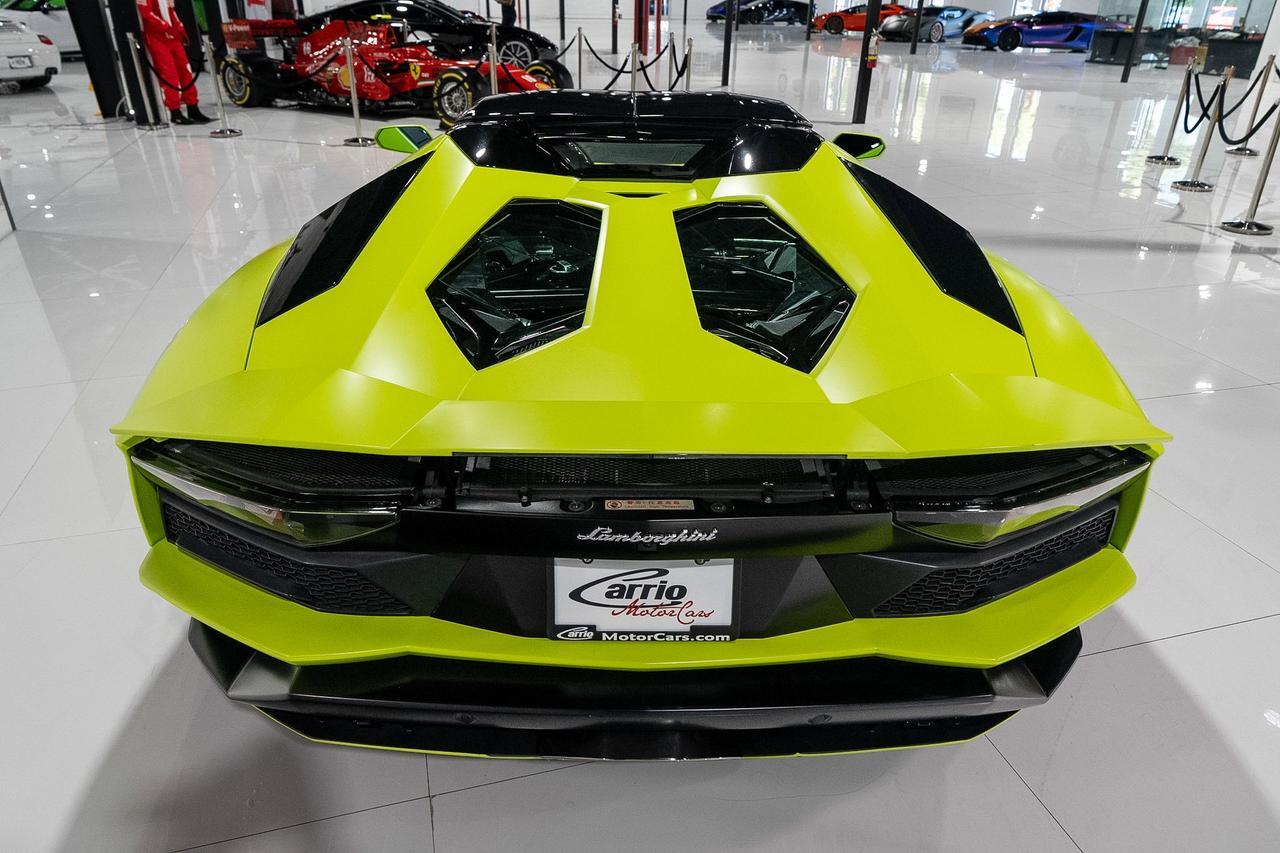 2019 Lamborghini Aventador S Roadster Verde Shock paint, Verde Mantis calipers/springs, Ad Personam interior AND MUCH MORE!! Fort Lauderdale FL