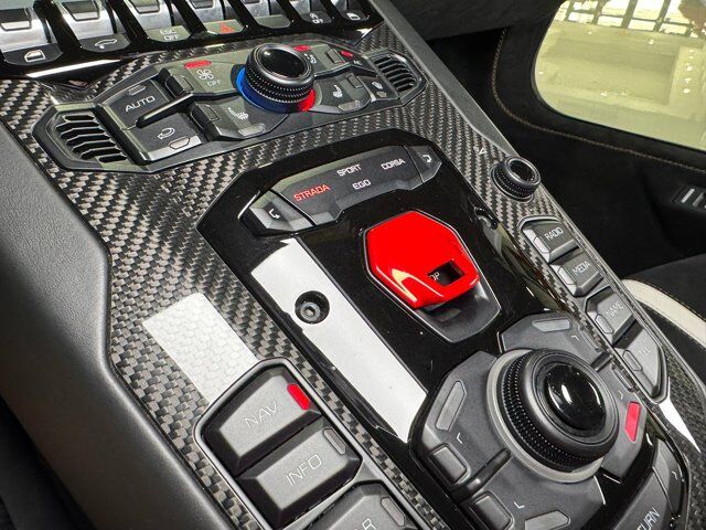 2019 Lamborghini Aventador SVJ Bianco Phanes paint, Ad Personam seats, painted SVJ graphic, Ad Personam brakes, Sensonum audio! Fort Lauderdale FL