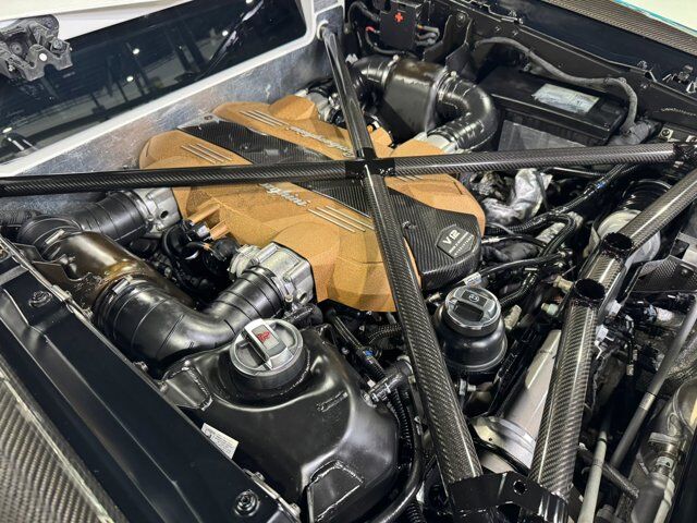 2019 Lamborghini Aventador SVJ Bianco Phanes paint, Ad Personam seats, painted SVJ graphic, Ad Personam brakes, Sensonum audio! Fort Lauderdale FL