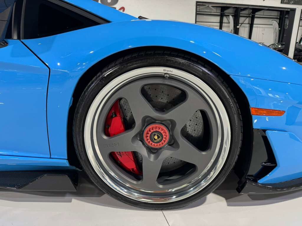 2019 Lamborghini Aventador SVJ Blu Cepheus paint, Ad Personam interior, Sensonum audio, HRE wheels, carbon galore AND MORE!! Fort Lauderdale FL
