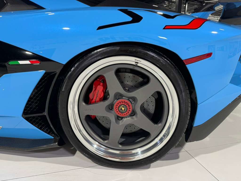 2019 Lamborghini Aventador SVJ Blu Cepheus paint, Ad Personam interior, Sensonum audio, HRE wheels, carbon galore AND MORE!! Fort Lauderdale FL