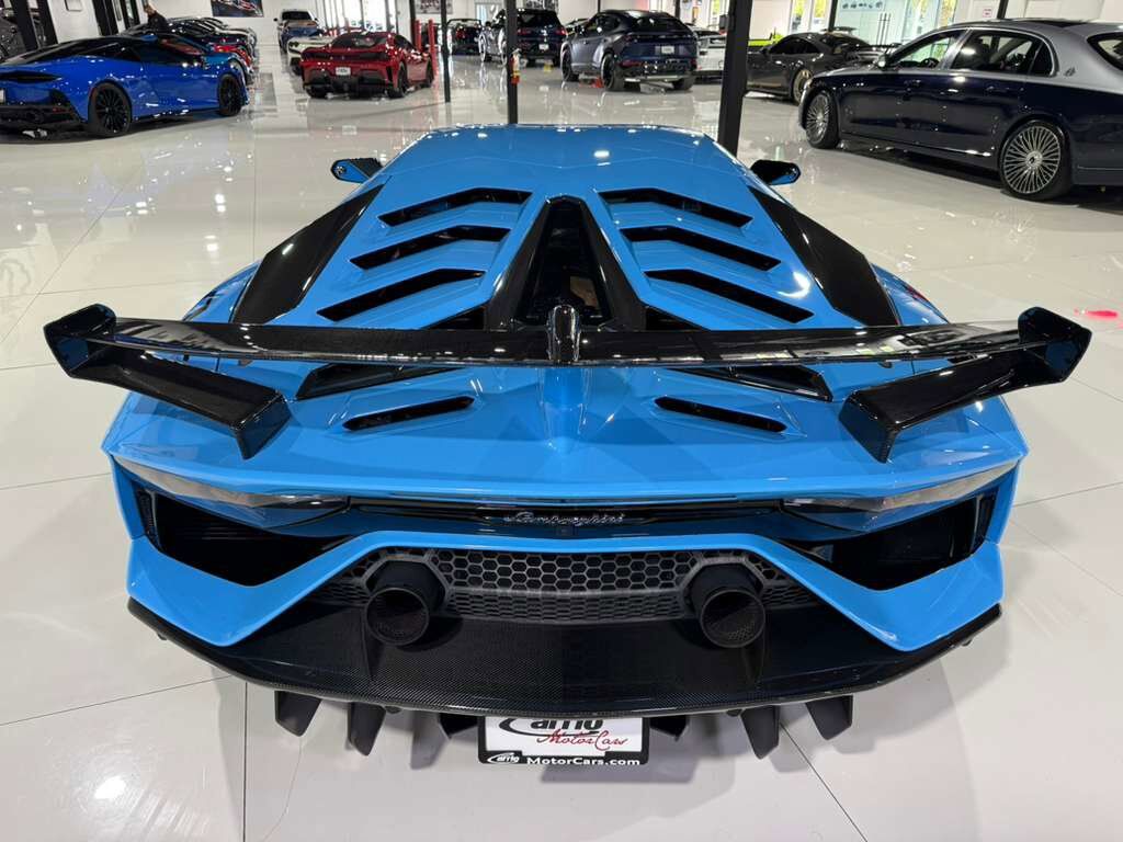 2019 Lamborghini Aventador SVJ Blu Cepheus paint, Ad Personam interior, Sensonum audio, HRE wheels, carbon galore AND MORE!! Fort Lauderdale FL