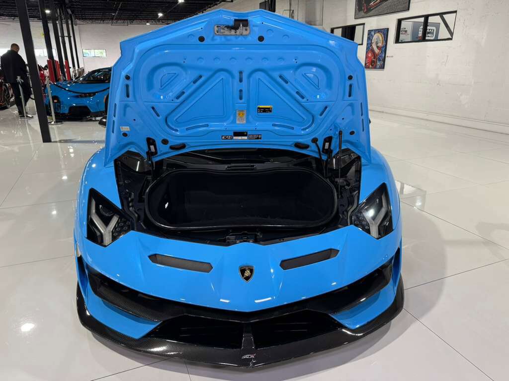 2019 Lamborghini Aventador SVJ Blu Cepheus paint, Ad Personam interior, Sensonum audio, HRE wheels, carbon galore AND MORE!! Fort Lauderdale FL