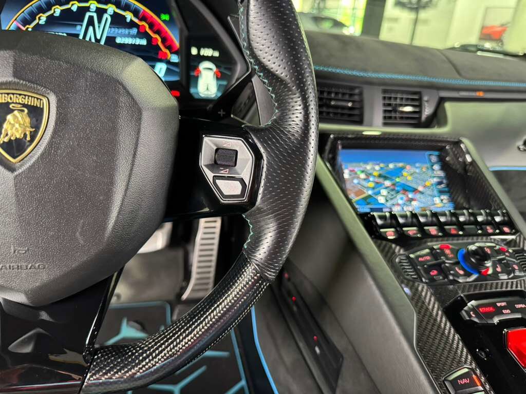 2019 Lamborghini Aventador SVJ Blu Cepheus paint, Ad Personam interior, Sensonum audio, HRE wheels, carbon galore AND MORE!! Fort Lauderdale FL