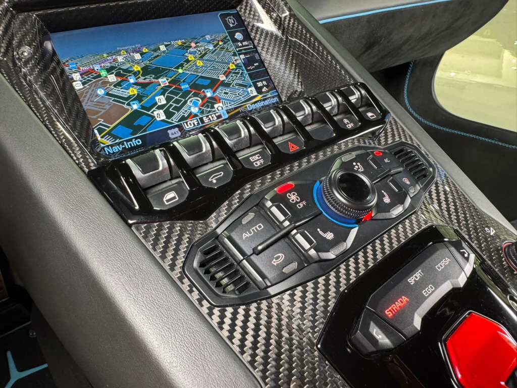 2019 Lamborghini Aventador SVJ Blu Cepheus paint, Ad Personam interior, Sensonum audio, HRE wheels, carbon galore AND MORE!! Fort Lauderdale FL