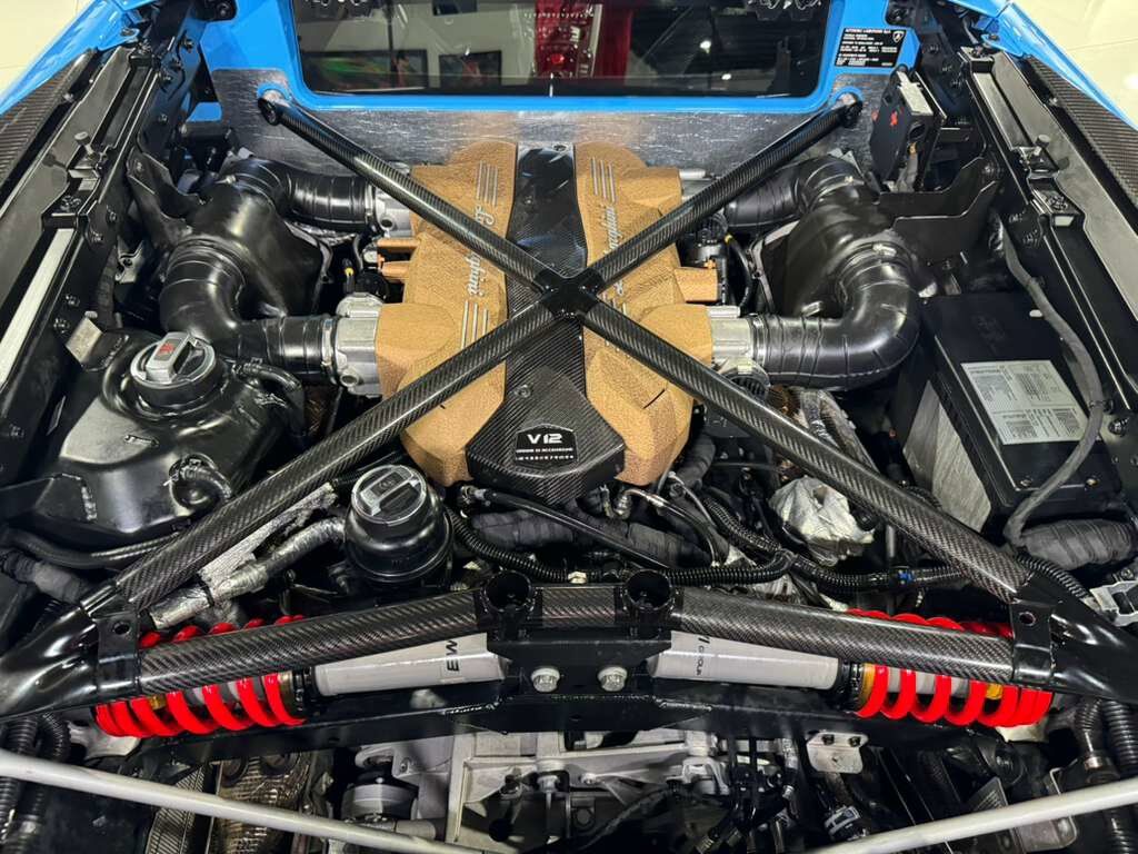 2019 Lamborghini Aventador SVJ Blu Cepheus paint, Ad Personam interior, Sensonum audio, HRE wheels, carbon galore AND MORE!! Fort Lauderdale FL