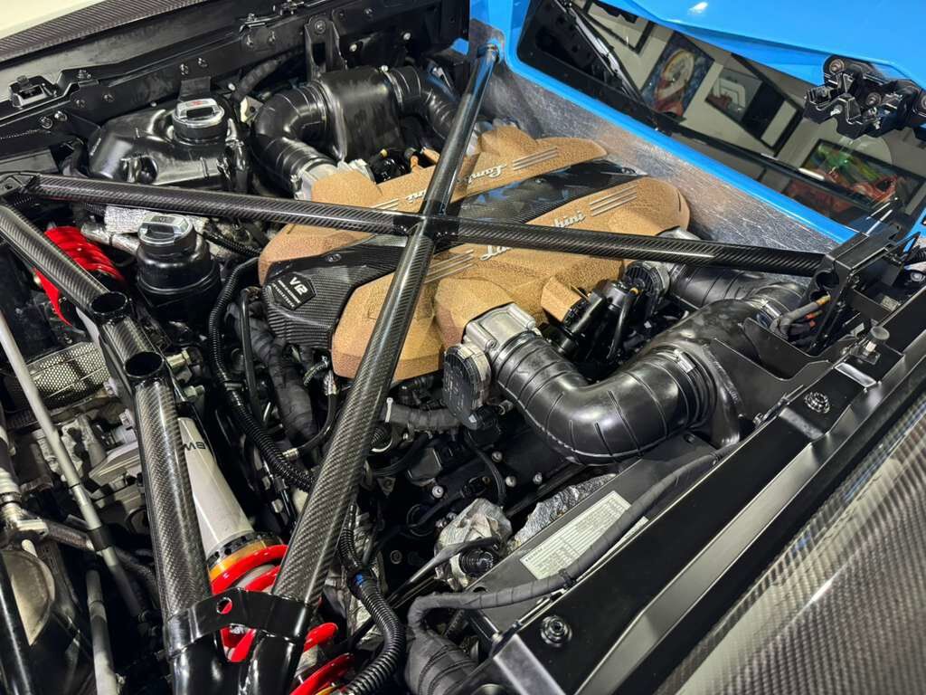 2019 Lamborghini Aventador SVJ Blu Cepheus paint, Ad Personam interior, Sensonum audio, HRE wheels, carbon galore AND MORE!! Fort Lauderdale FL