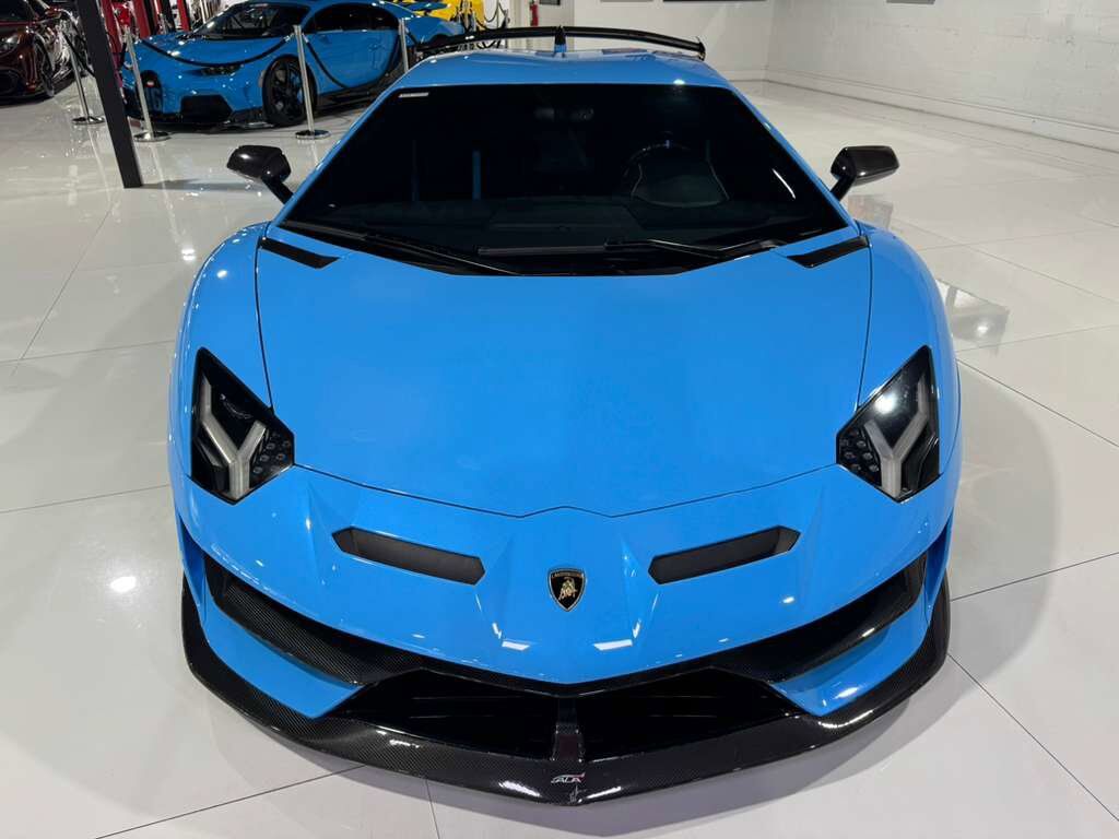 2019 Lamborghini Aventador SVJ Blu Cepheus paint, Ad Personam interior, Sensonum audio, HRE wheels, carbon galore AND MORE!! Fort Lauderdale FL