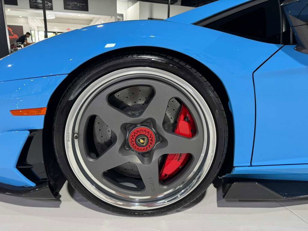 2019 Lamborghini Aventador SVJ Blu Cepheus paint, Ad Personam interior, Sensonum audio, HRE wheels, carbon galore AND MORE!! Fort Lauderdale FL
