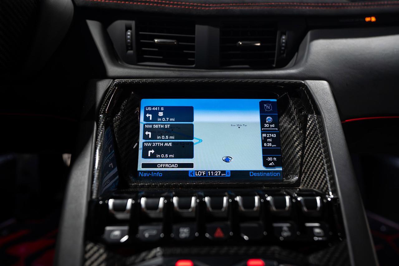 2019 Lamborghini Aventador SVJ Nero Aldebaran paint, Rosso Mars calipers, Ad Personam interior, carbon galore AND MUCH MORE!! Fort Lauderdale FL