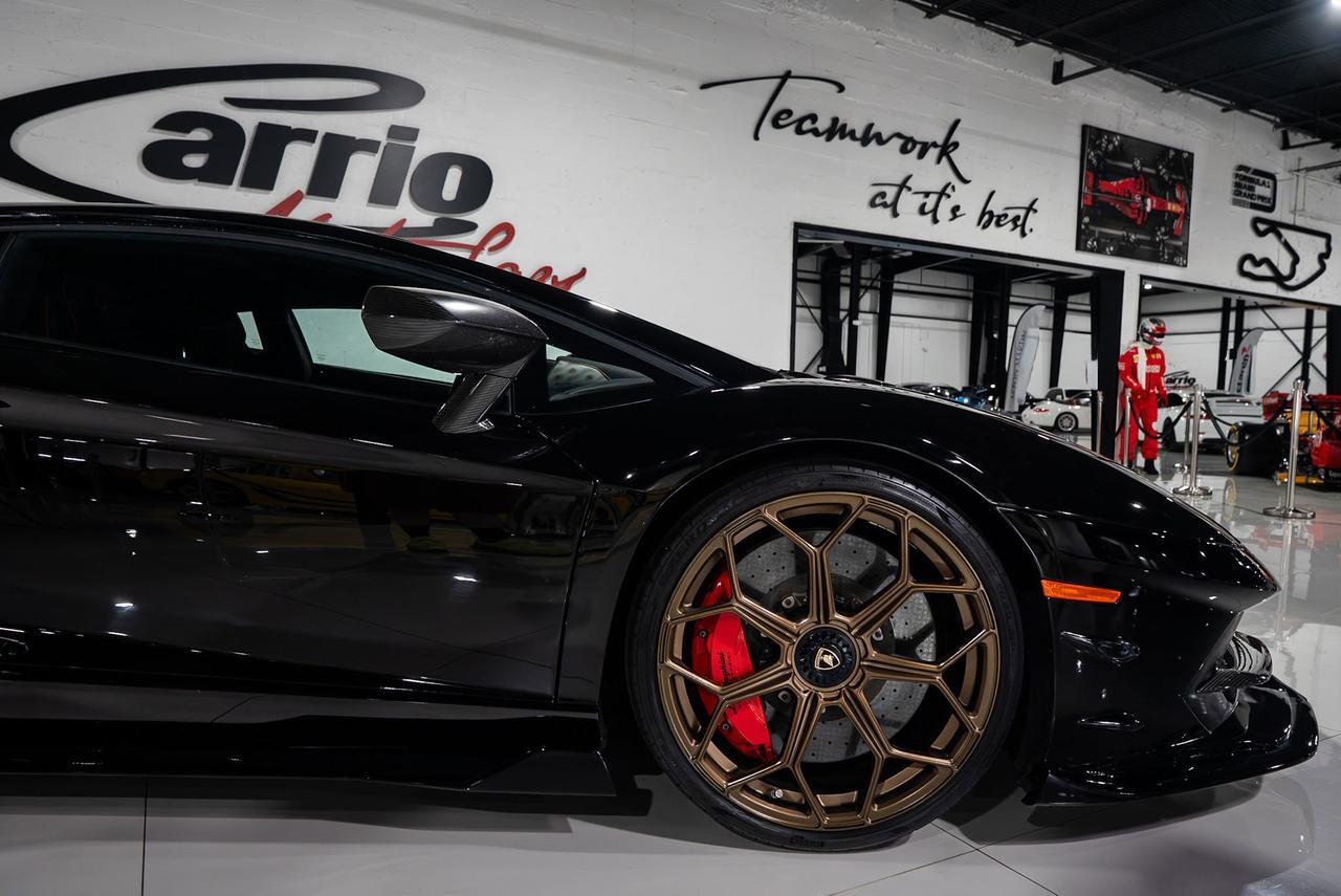 2019 Lamborghini Aventador SVJ Nero Aldebaran paint, Rosso Mars calipers, Ad Personam interior, carbon galore AND MUCH MORE!! Fort Lauderdale FL