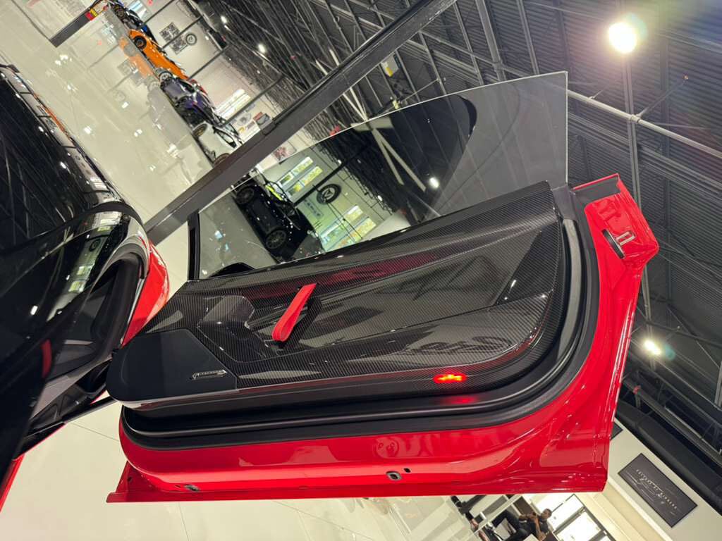 2019 Lamborghini Aventador SVJ Rosso Foco paint,factory two-tone,Ad Personam interior,Sensonum audio,carbon galore AND MORE!! Fort Lauderdale FL