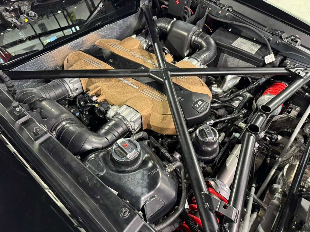 2019 Lamborghini Aventador SVJ Rosso Foco paint,factory two-tone,Ad Personam interior,Sensonum audio,carbon galore AND MORE!! Fort Lauderdale FL