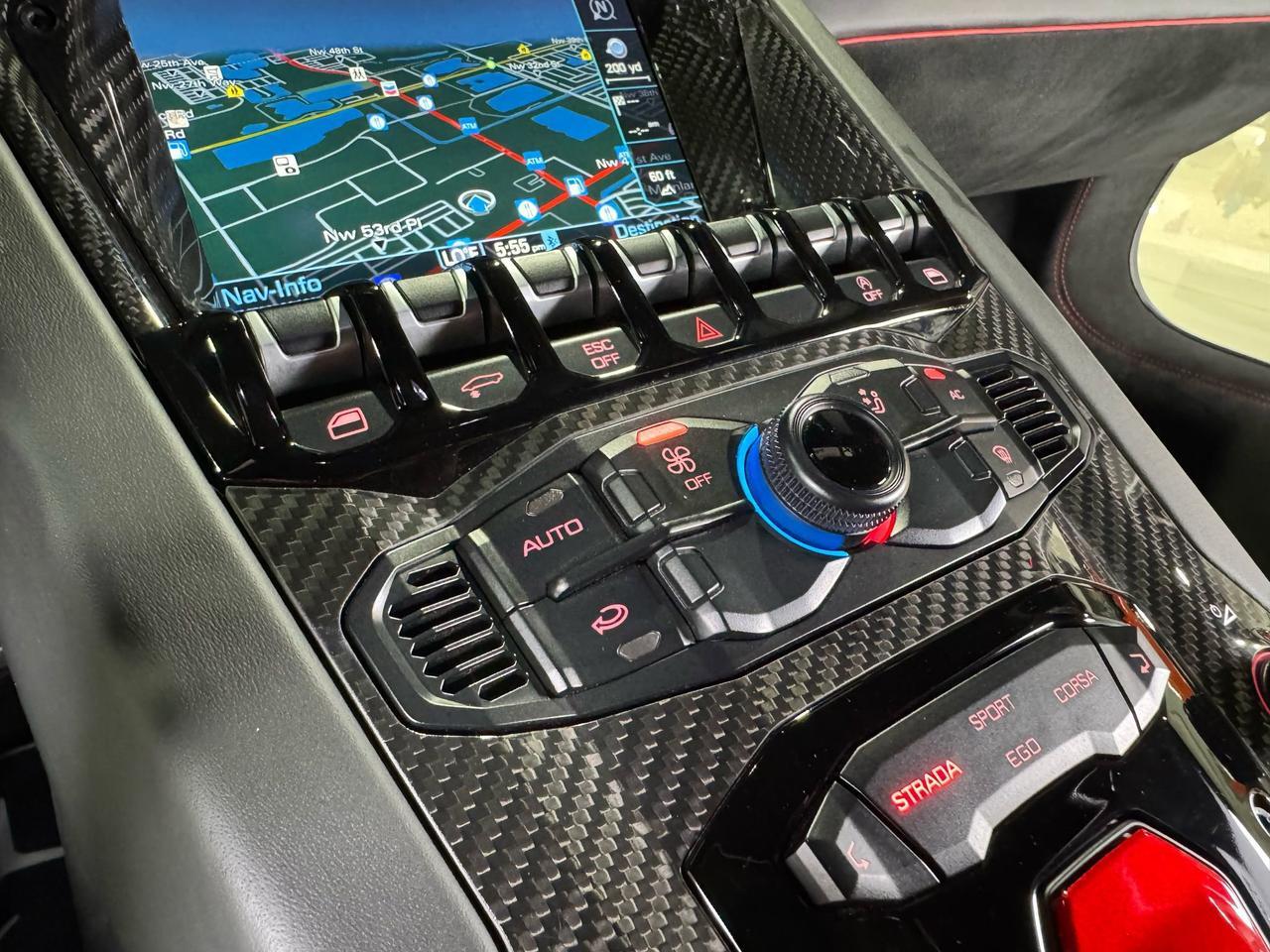 2019 Lamborghini Aventador SVJ TWIN TURBO!! Grigio Titans paint, factory two-tone, Sensonum audio, carbon fiber galore & MORE!! Fort Lauderdale FL