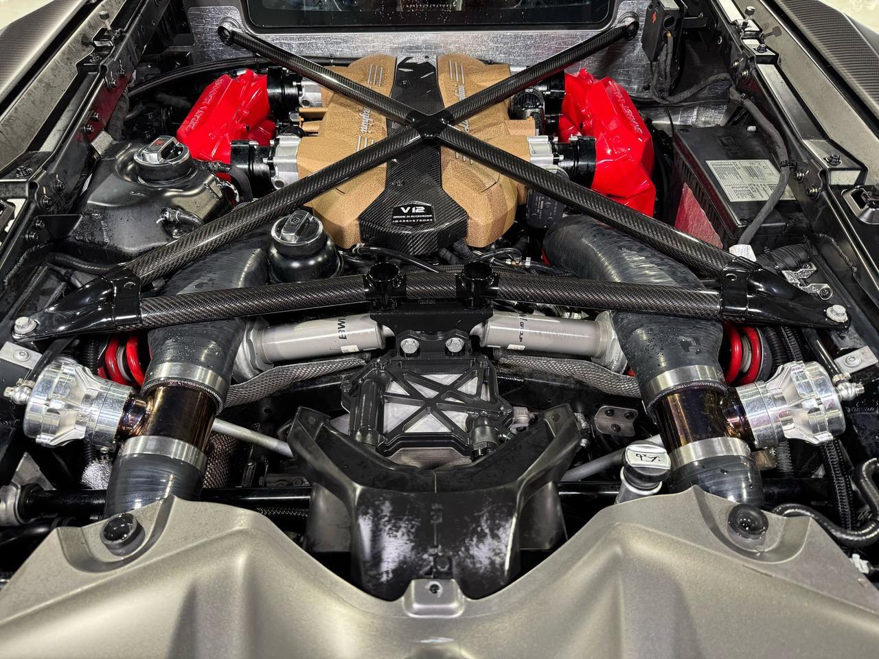 2019 Lamborghini Aventador SVJ TWIN TURBO!! Grigio Titans paint, factory two-tone, Sensonum audio, carbon fiber galore & MORE!! Fort Lauderdale FL