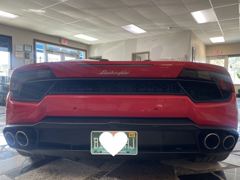 2019 Lamborghini Huracan HURACAN~CONVERTIBLE~LOW MILES!!!!~5.2 V10~CLEAN CARFAX~SERVICED Sarasota FL