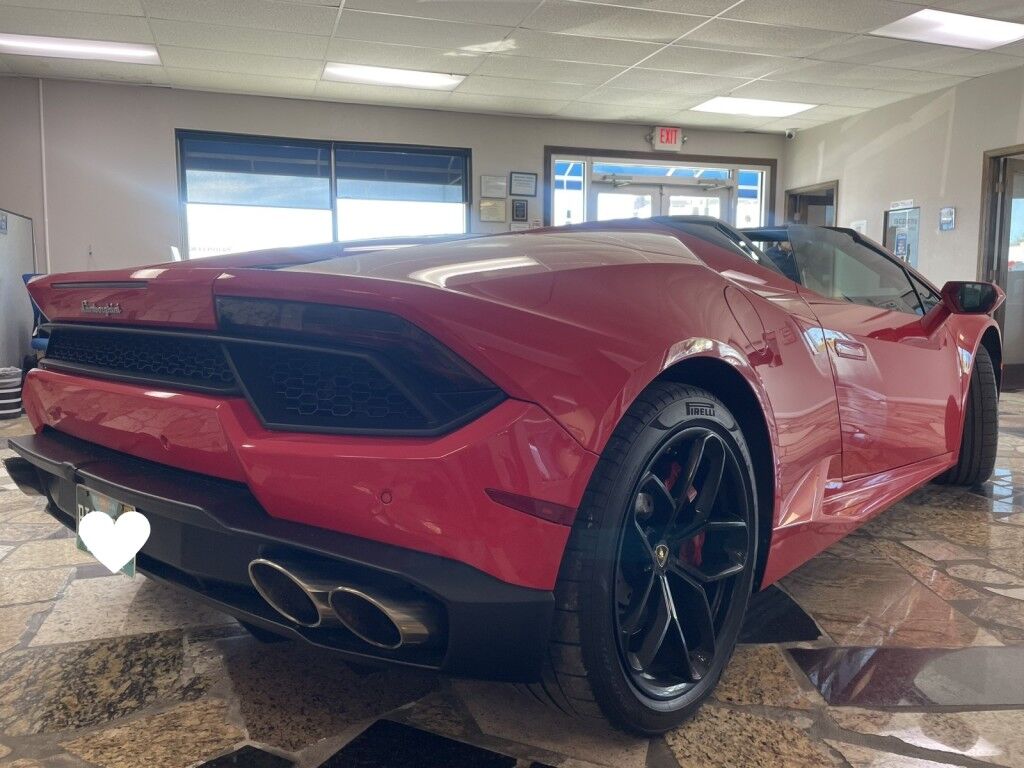 2019 Lamborghini Huracan HURACAN~CONVERTIBLE~LOW MILES!!!!~5.2 V10~CLEAN CARFAX~SERVICED Sarasota FL