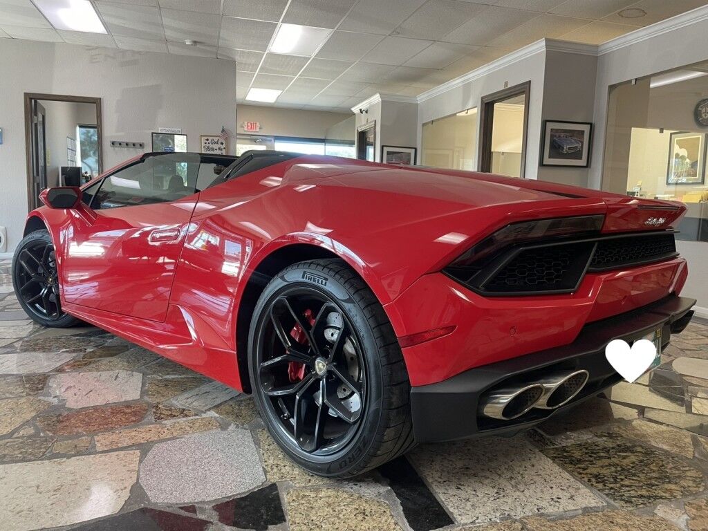 2019 Lamborghini Huracan HURACAN~CONVERTIBLE~LOW MILES!!!!~5.2 V10~CLEAN CARFAX~SERVICED Sarasota FL