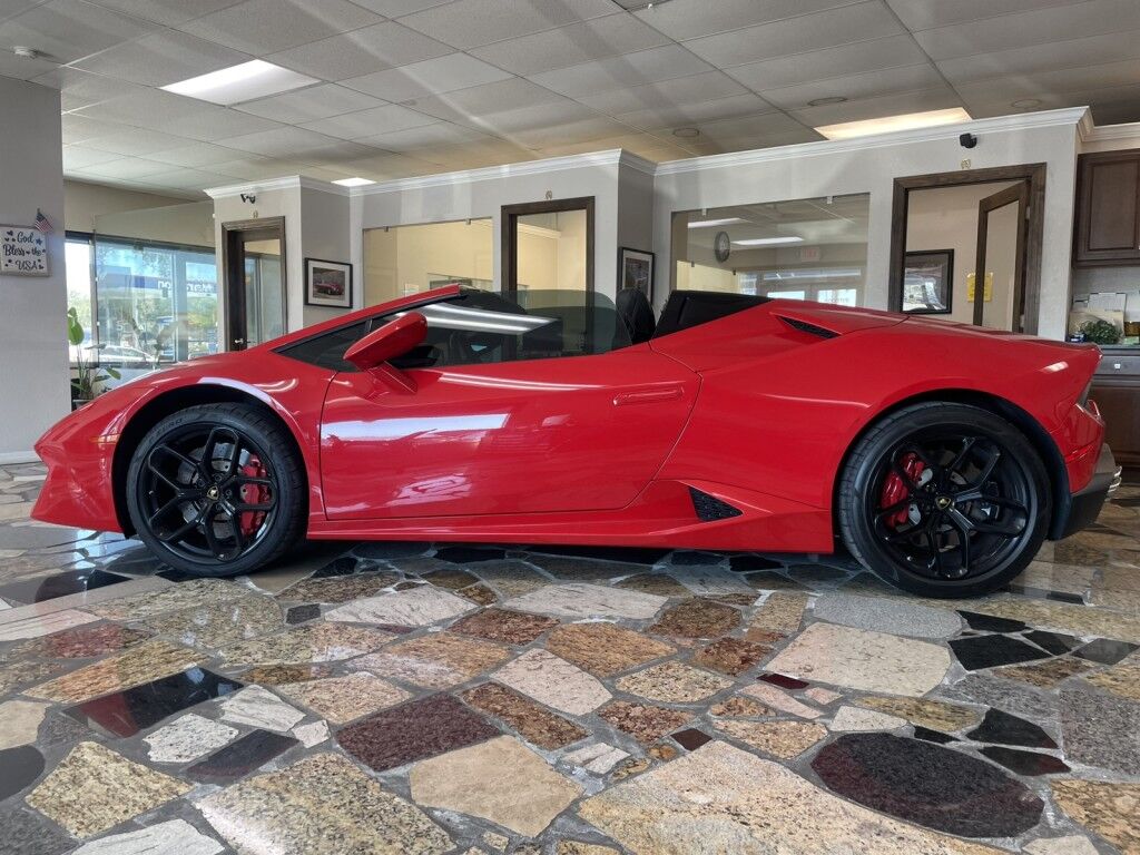 2019 Lamborghini Huracan HURACAN~CONVERTIBLE~LOW MILES!!!!~5.2 V10~CLEAN CARFAX~SERVICED Sarasota FL