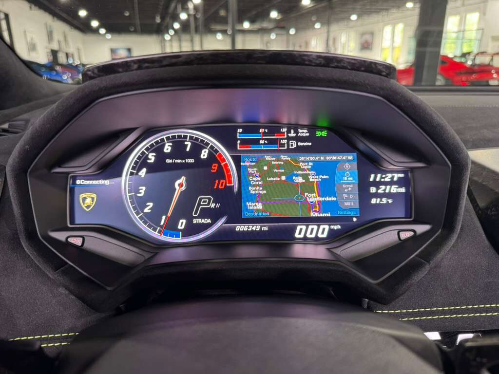 2019 Lamborghini Huracan Performante Spyder Grigio Lynx paint, Sensonum audio, forged carbon galore AND MORE!!! Fort Lauderdale FL