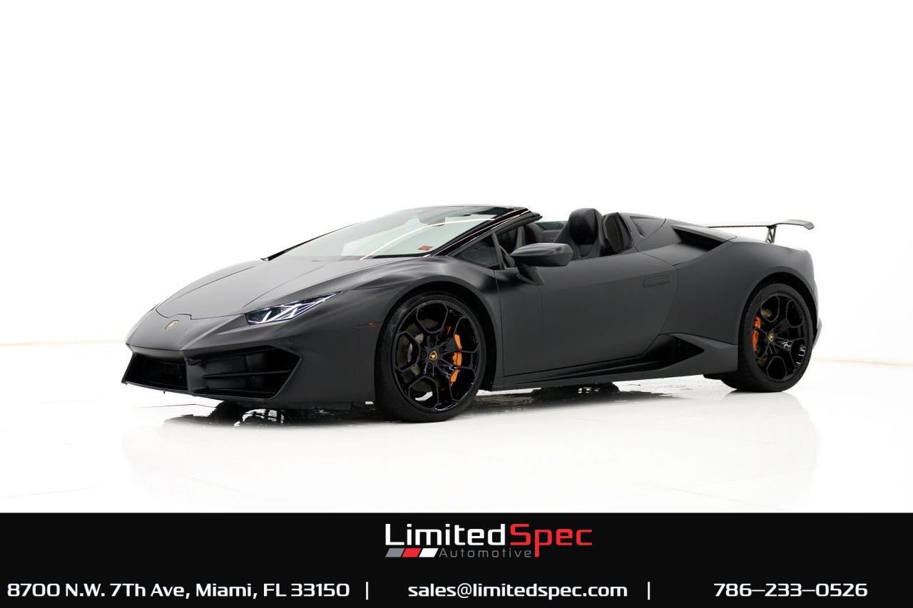 2019 Lamborghini Huracan RWD Convertible 2D Miami FL