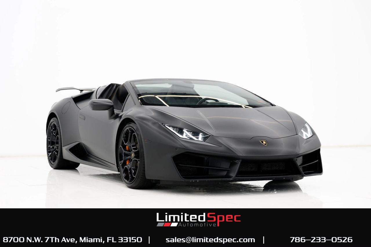 2019 Lamborghini Huracan RWD Convertible 2D Miami FL