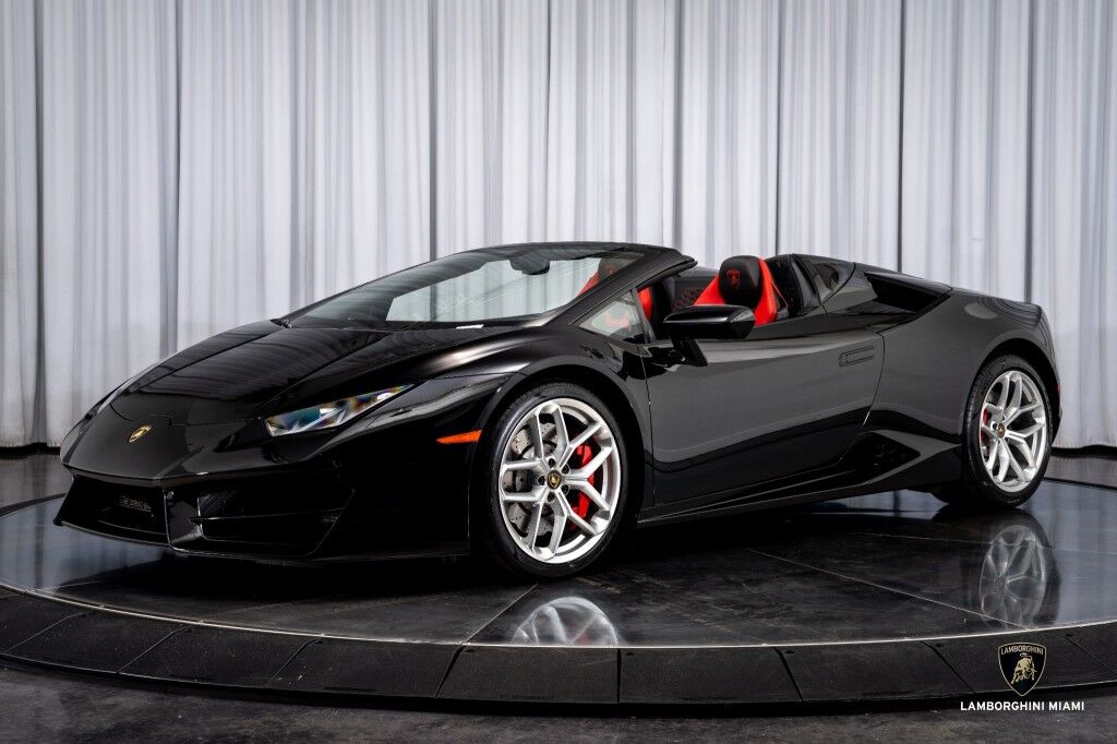 2019 Lamborghini Huracan RWD Spyder North Miami Beach FL