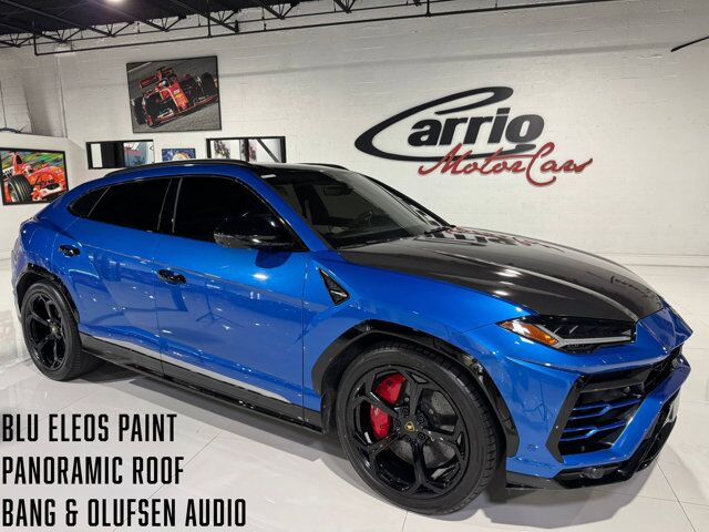 2019 Lamborghini Urus Blu Eleos paint, Bang & Olufsen audio, panoramic roof & MUCH MORE!!