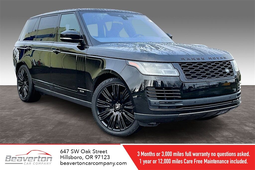 2019 Land Rover Range Rover 5.0L V8 Supercharged