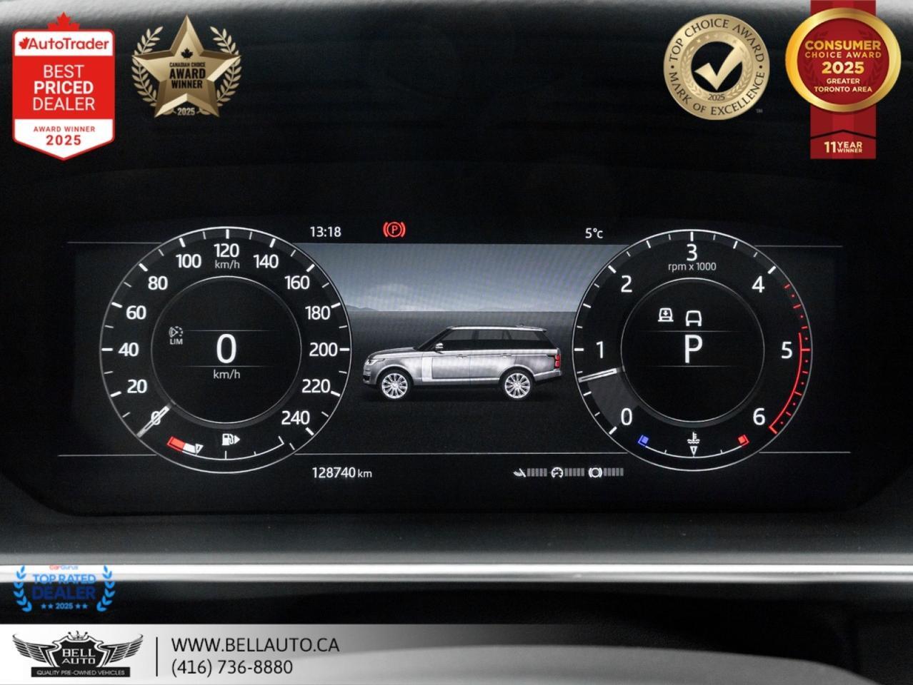 2019 Land Rover Range Rover HSE NAVI B.CAM PANO MERIDIAN WDTRIM 22WHLS NOACCIDENT Toronto ON