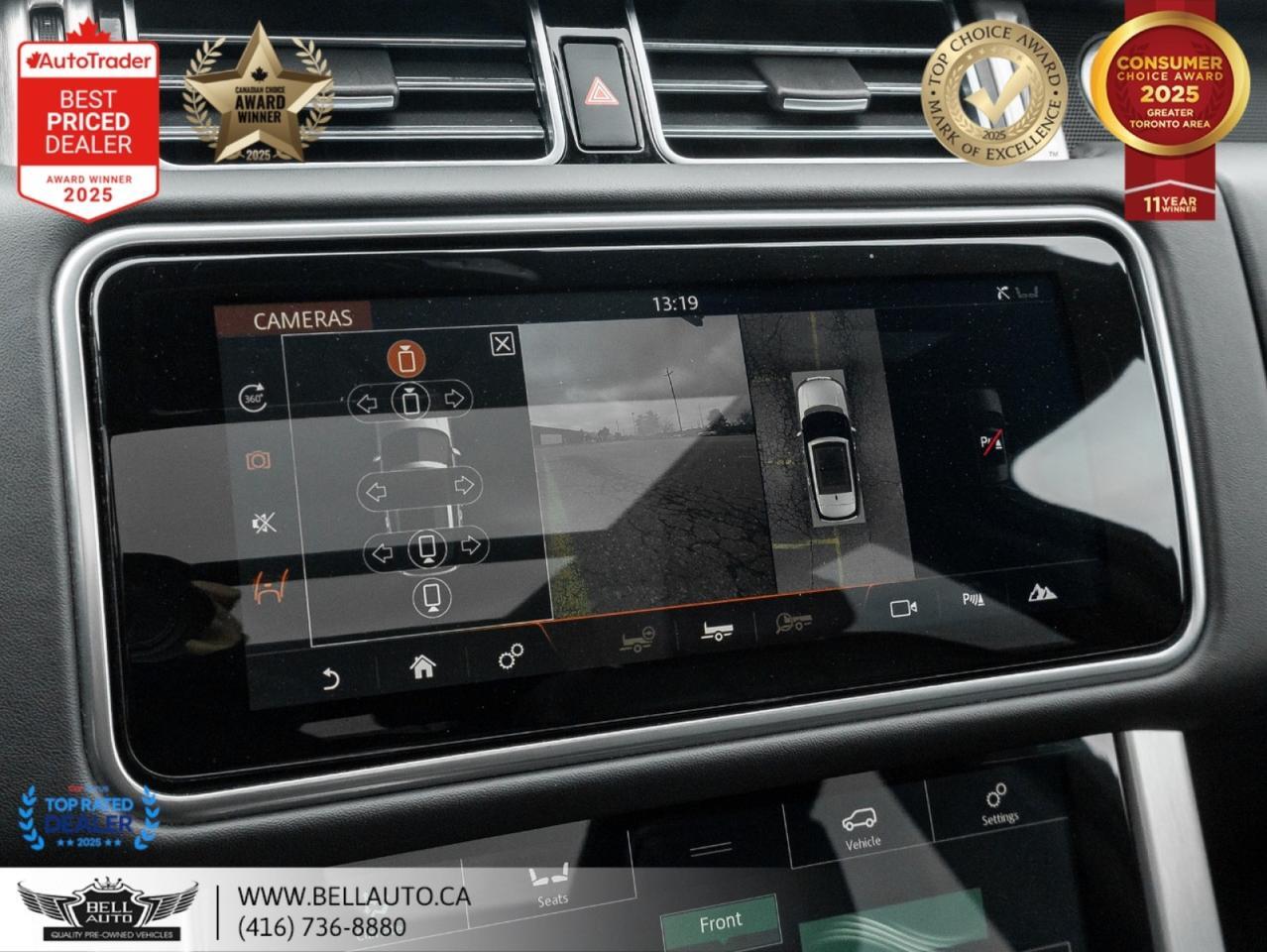 2019 Land Rover Range Rover HSE NAVI B.CAM PANO MERIDIAN WDTRIM 22WHLS NOACCIDENT Toronto ON